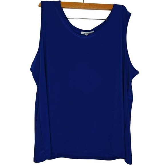 Serengeti Vintage Cobalt Blue Tank top - Picture 1 of 7